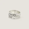Anillo Tape de Givenchy en metal y esmalte