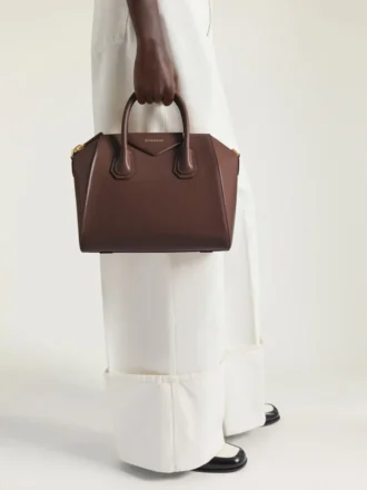 Antigona Bag pequeño en piel Box