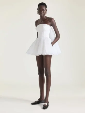 Bailarinas cuadradas con corte en charol