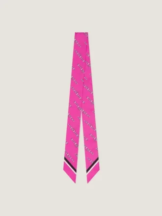 Bandeau bicolor Givenchy Shadow en seda