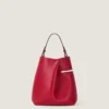 Bolsita Pinch Me de piel napa