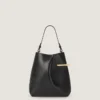 Bolsita Pinch Me de piel napa