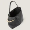 Bolsita Pinch Me de piel napa