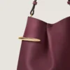 Bolsita Pinch Me de piel napa