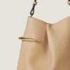 Bolsita Pinch Me de piel napa