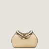 Bolso de mano Facet en piel con efecto espejo Bolso de mano Facet en piel con efecto espejo