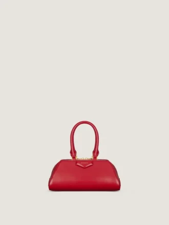 Bolso Mini Antigona East-West en piel Box