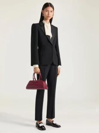 Bolso pequeño Antigona East-West en piel de becerro