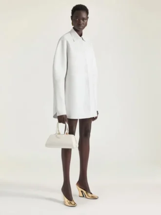 Bolso pequeño Antigona East-West en piel de becerro