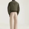Bomber con costuras de alta costura en algodón con estampado del sello de Givenchy