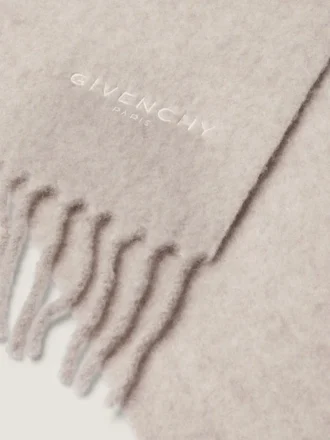 Bufanda grande de Givenchy Paris en lana de alpaca