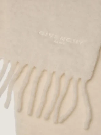 Bufanda grande de Givenchy Paris en lana de alpaca