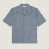 Camisa a cuadros de algodón con bordado de Givenchy Paris Camisa a cuadros de algodón con bordado de Givenchy Paris