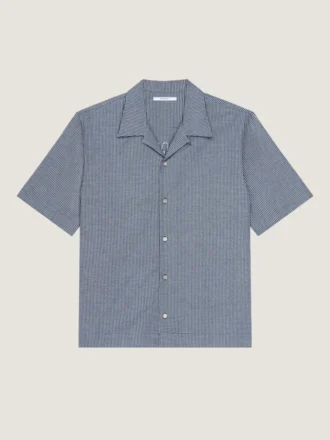 Camisa a cuadros de algodón con bordado de Givenchy Paris