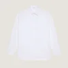 Camisa Cocoon con costuras de alta costura en algodón Camisa Cocoon con costuras de alta costura en algodón