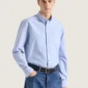 Camisa de algodón Oxford con bordado Givenchy Paris Camisa de algodón Oxford con bordado Givenchy Paris