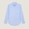 Camisa de algodón Oxford con bordado Givenchy Paris Camisa de algodón Oxford con bordado Givenchy Paris
