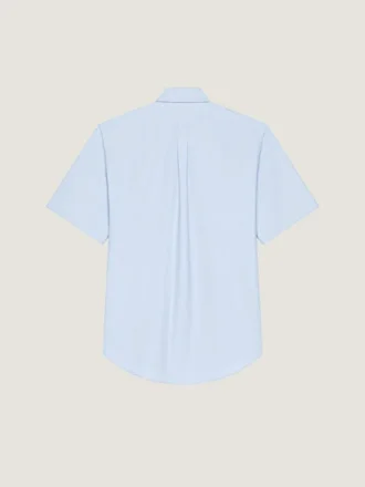 Camisa de algodón Oxford con jacquard Givenchy Paris