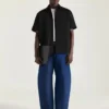 Camisa de alta costura en algodón con parche de Givenchy Paris