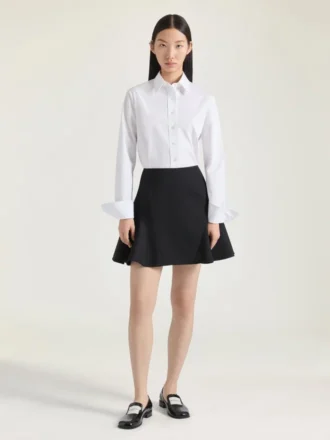 Camisa de popelín con bordado Givenchy