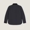 Camisa oversize acolchada con costuras de alta costura y parche de Givenchy Paris