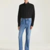 Camisa Slim Fit de popelín con bordado Givenchy