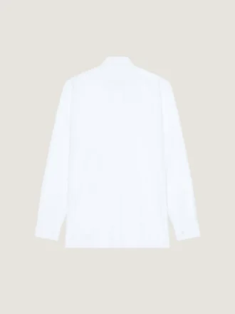 Camisa Slim Fit de popelín con bordado Givenchy