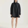 Camisa tipo capullo de popelín con bordado Givenchy