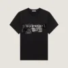 Camiseta de algodón con estampado de cinta Givenchy