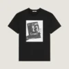 Camiseta de algodón con estampado de claqueta Camiseta de algodón con estampado de claqueta