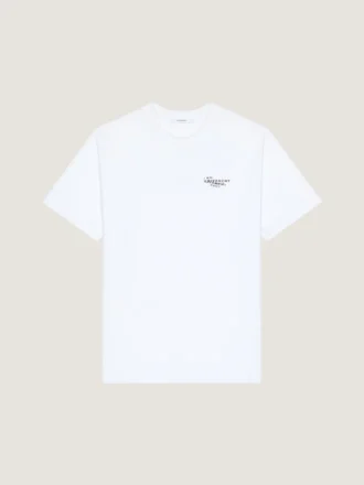 Camiseta de algodón con estampado del logotipo de Givenchy