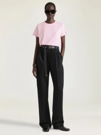 Camiseta de algodón con estampado del logotipo de Givenchy