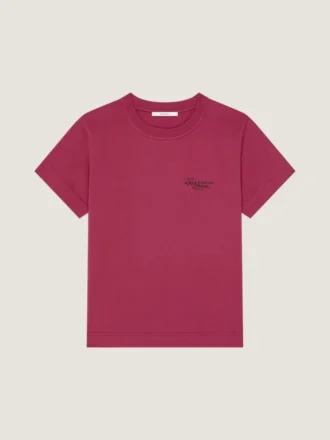 Camiseta de algodón con estampado del logotipo de Givenchy