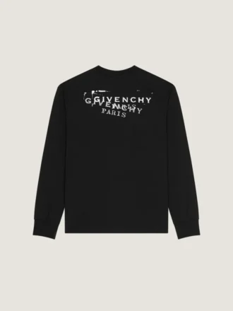 Camiseta de algodón con estampado del logotipo de Givenchy