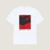 Camiseta de algodón con estampado surrealista Camiseta de algodón con estampado surrealista