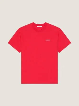 Camiseta de algodón con grosgrain de Givenchy Paris