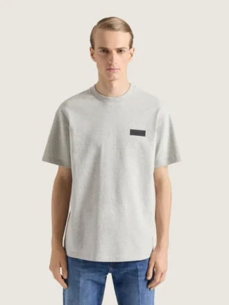 Camiseta de algodón con parche de Givenchy