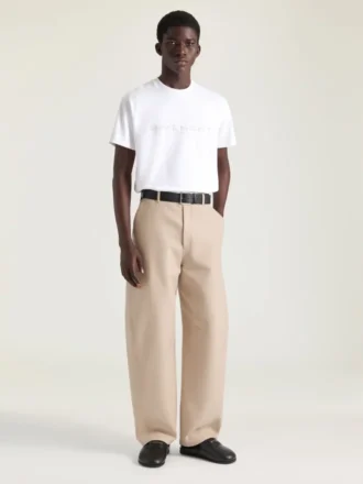 Camiseta de algodón y seda con jacquard Givenchy Paris