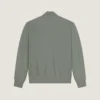 Cardigan con costuras de alta costura en felpa bordada con «Givenchy Paris»