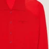 Cardigan tipo polo en punto con efecto segunda piel Cardigan tipo polo en punto con efecto segunda piel