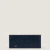 Cartera bicolor de piel con estampado Antigona Cartera bicolor de piel con estampado Antigona