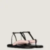 Chanclas bicolor Boudoir en piel napa Chanclas bicolor Boudoir en piel napa