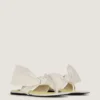 Chanclas Boudoir de piel napa con lazo Chanclas Boudoir de piel napa con lazo