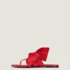 Chanclas Boudoir de piel napa con lazo Chanclas Boudoir de piel napa con lazo