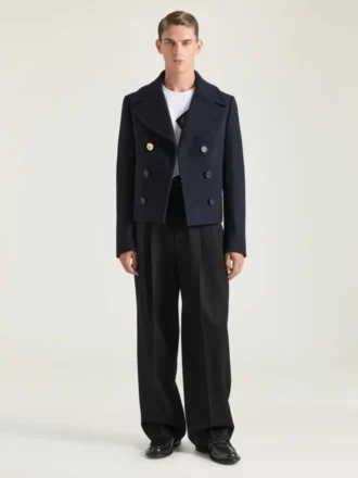 Chaqueta corta de lana