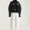 Chaqueta de aviador en piel de oveja Chaqueta de aviador en piel de oveja