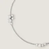 Collar corto Crystal Pearl en metal, cristales y perlas Collar corto Crystal Pearl en metal, cristales y perlas
