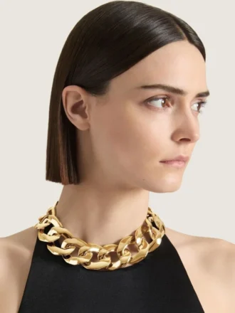 Collar de cadena en metal