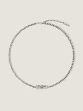 Collar Givenchy Tape en metal y esmalte