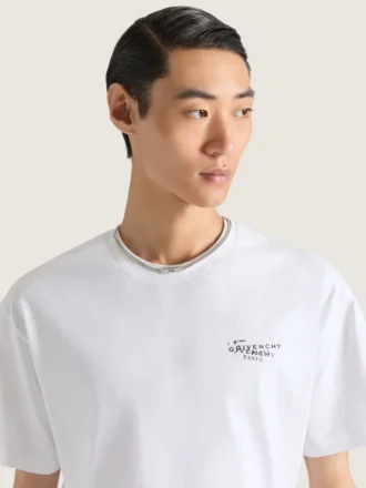 Collar Givenchy Tape en metal y esmalte